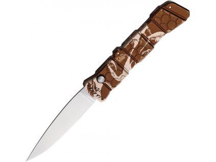 Piranha Knives Auto 21 Button Lock Camo