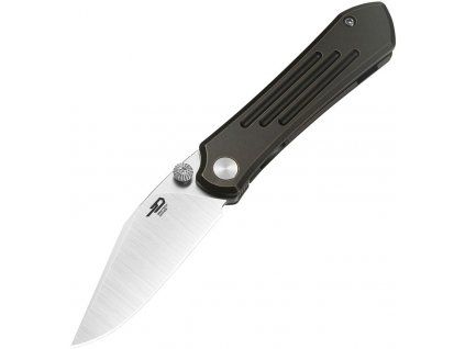 bestech knives icarus satin finish bronze titanium