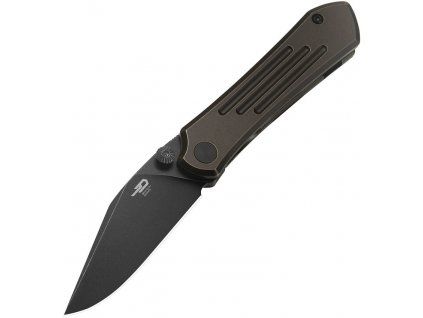 bestech knives icarus black stonewash bronze titanium