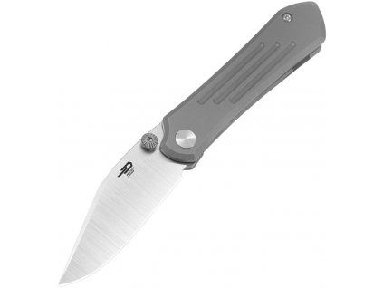 bestech knives icarus satin finish gray titanium