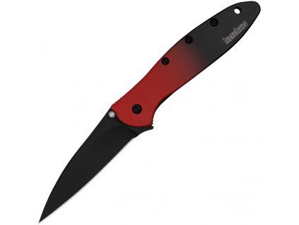 Kershaw Leek Black MagnaCut Red Aluminum