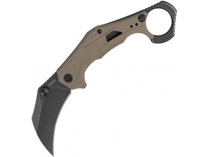 kershaw outlier blackwash tan