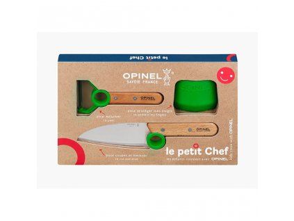 opinel detsky kuchynsky set le petit chef green 1