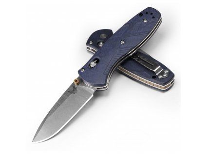 benchmade mini barrage blue canyon richlite 1