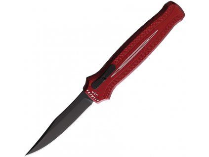 Piranha Knives Auto Rated-R OTF Black Red