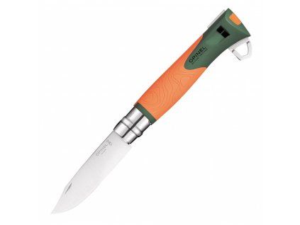 opinel n 12 explore vert tick orange