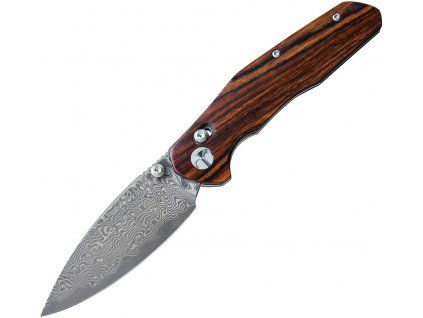 Zavírací nůž Bestech Knives Ronan B-Lock Damascus Rosewood KMK02L
