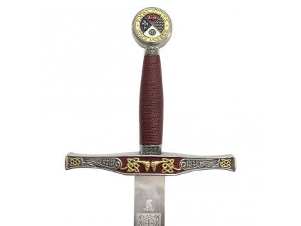 0102012 gladius replica spada excalibur deluxe con fodero