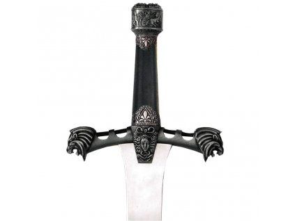 0101983 gladius replica spada cerimonia alessandro magno argentata