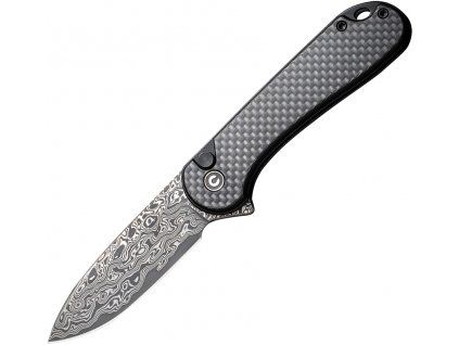 Civivi Elementum II Damascus Carbon C18062P-BDS1