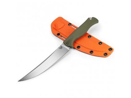 benchmade meatcrafter dark olive santoprene 1