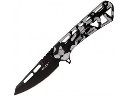 buck trace ops black finish camo aluminum