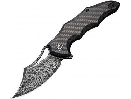 Civivi Chiro Damascus Carbon Fiber C23046D-S1