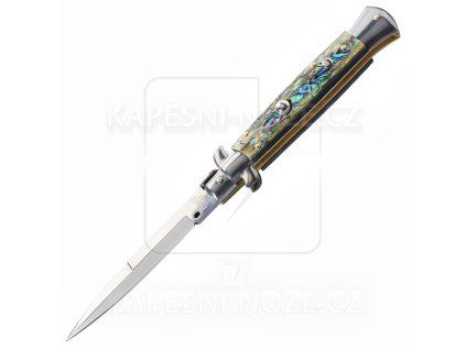 Original Stiletto pravá perleť Abalone 23cm bayonet