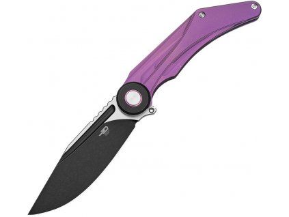 bestech knives seraph blackwash m390 purple titan