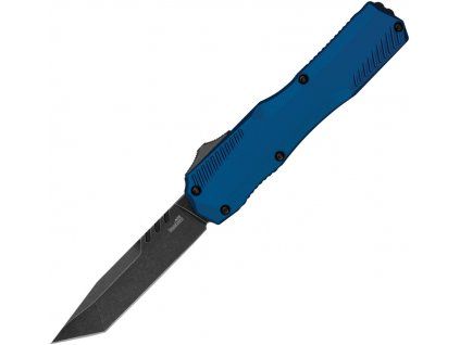 Kershaw Livewire Auto OTF BlackWash Tanto Magnacut Blue Aluminum