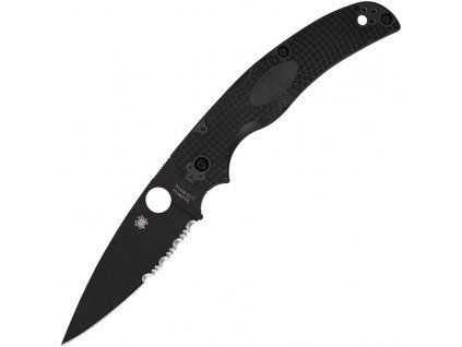 spyderco native chief lightweight black combo cts bd1n