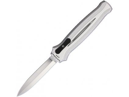 Piranha Knives Auto Rated-X OTF Dagger Silver