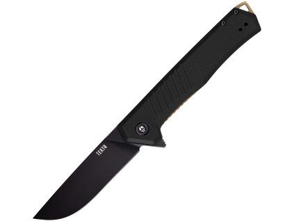 Tekto Knives F1 Alpha Black D2 Black G10 Bronze