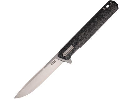 Tekto Knives F2 Bravo Silver D2 Black G10 CF/Silver
