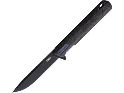 Tekto Knives F2 Bravo Black D2 CF/Blue