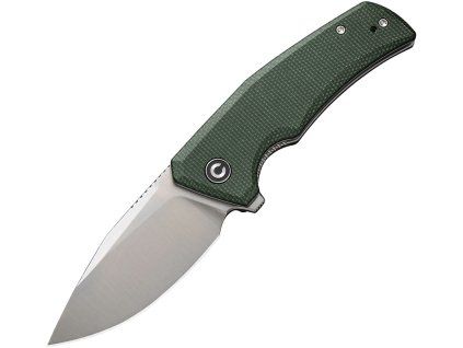 Civivi Regulatron Satin NitroV Green Micarta C230062