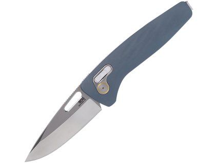 SOG One-Zero XR Stonewash S35VN Gray Aluminum