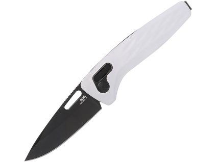 SOG One-Zero XR Black S35VN White Aluminum