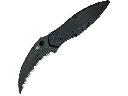 bestech knives mantidae blackwash serrated sandvik black micarta