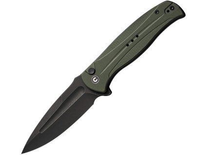 Civivi Incindie Blackwash Sandvik Green G10