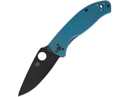 Spyderco Tenacious R.I.L. Titanium Blue Black Blade C122TIBLBKP