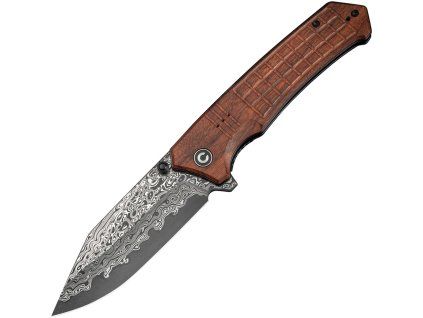 Civivi Tacticorix Damascus Wood