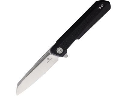 Bestechman Dundee Sheepfoot Satin MagnaCut Black G10 KMK09G