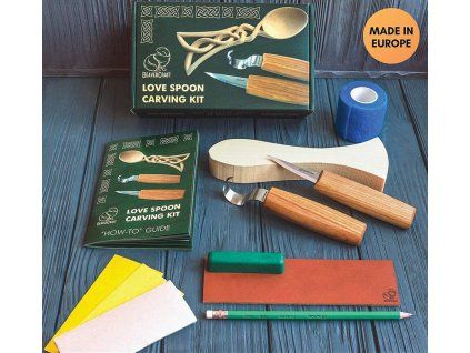 BEAVERCRAFT Celtic Spoon Carving Kit - řezbářská sada