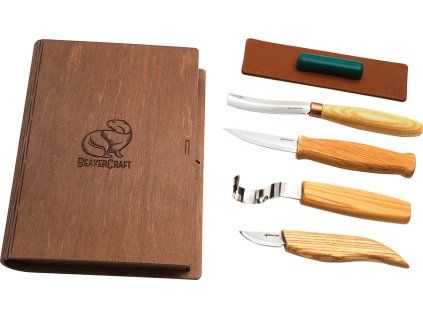 BEAVERCRAFT Spoon and Kuksa Carving Set