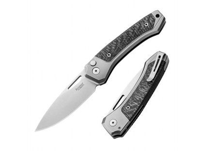 lionsteel twain gray titanium carbon fiber
