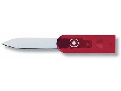 nozik pro victorinox swisscard transparentni cerveny