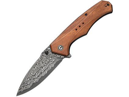 Civivi Photonix Damascus Wood