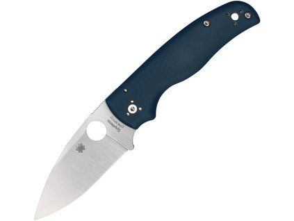 Spyderco Shaman Satin SPY27 Blue G10 C229GPCBL