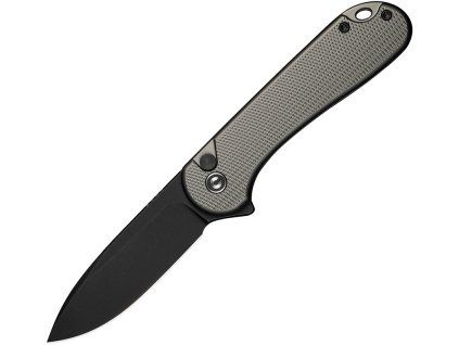 Civivi Elementum II ButtonLock Blackwash NitroV Gray Aluminum