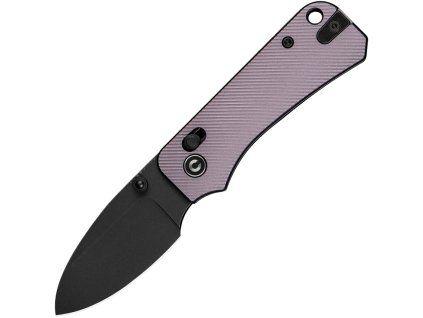 Civivi Baby Banter 2 Crossbar Blackwash NitroV Purple Aluminum C230742