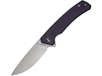 Civivi Merit Satin Sandvik Purple Micarta C240123