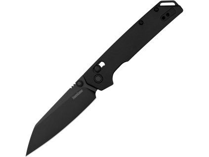 Kershaw Iridium Black D2 Reverse Tanto Black Aluminum