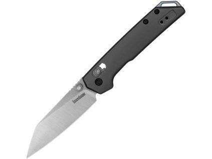 Kershaw Mini Iridium Reverse Tanto Satin D2 Gray Aluminum