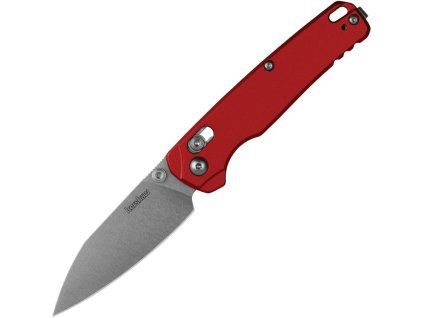 kershaw bel air red stonewash magnacut