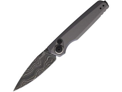 kershaw launch 18 damascus gray aluminum