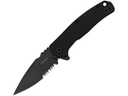 kershaw conduit black serrated black gfn