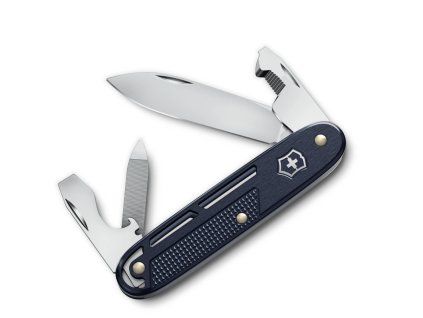 Victorinox Synergy Alox 93 mm dark blue pocket knife with clip