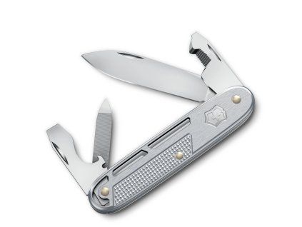 Victorinox Synergy Alox 93 mm silver pocket knife with clip