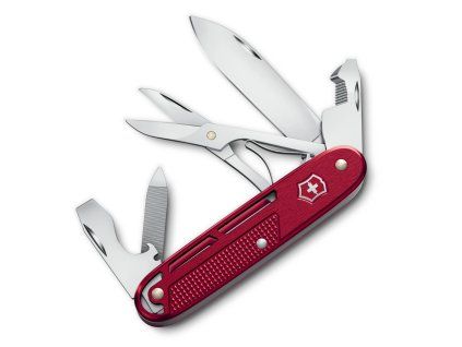 Victorinox Synergy X Alox 93 mm red pocket knife with clip